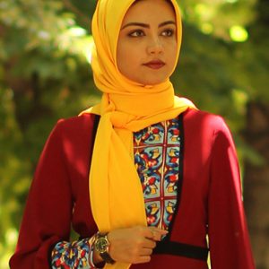 روسری حریر نورا