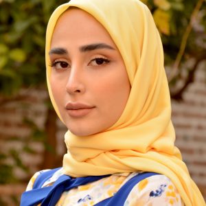 روسری حریر نورا