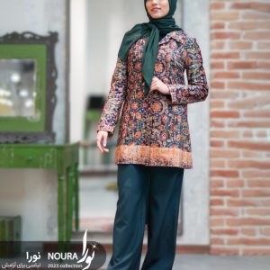 مانتو کتی ثمین آبی