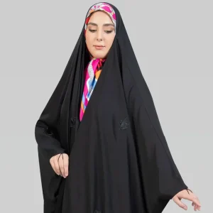 چادر گلدوزی پخش مدل لاله مخمل