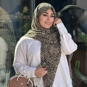 روسری پلنگی